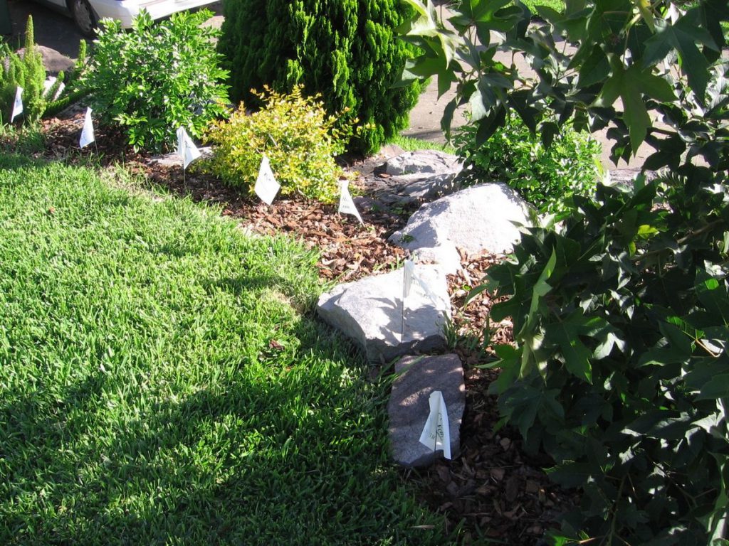 DIY hidden fence installation