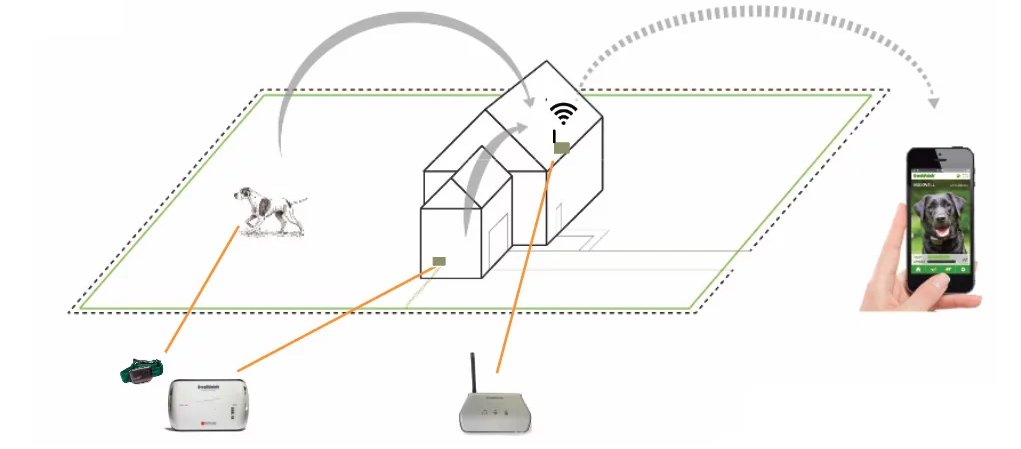PT5 Smart Fence Dog Containment System
