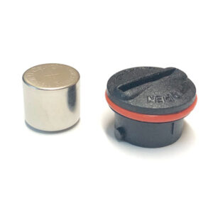 DogWatch ® Dog Fence Battery 3.0 volt CR1/3N - Fits R7M, R12M, M7 and CAT Fence collars - includes new battery cap